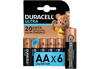 DURACELL Ultra Alkalin 6'lı AA Kalem Pil