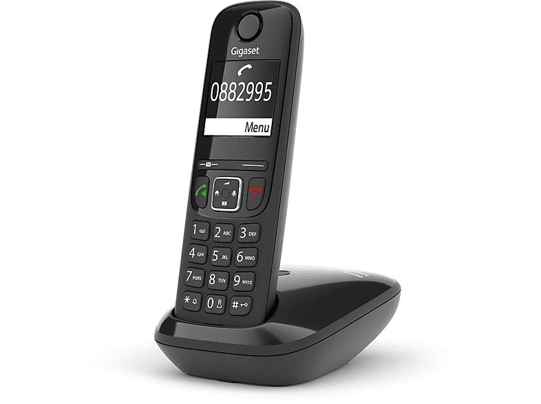 Gigaset Schnurlostelefon AS690, schwarz (S30852-H2816-C101) — Foto 2 von 5