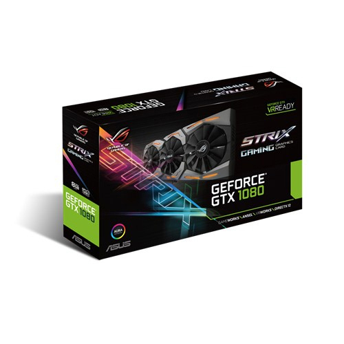 ASUS GeForce® GTX 1080 ROG Strix 8GB Gaming (90YV09M1-M0NM00) (NVIDIA, Grafikkarte)