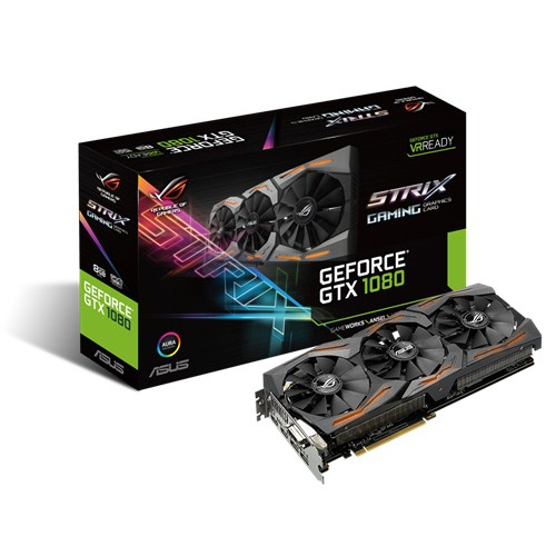 ASUS GeForce® GTX 1080 ROG Strix 8GB Gaming (90YV09M1-M0NM00) (NVIDIA, Grafikkarte)