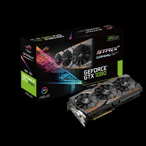 ASUS GeForce® GTX 1080 ROG Strix 8GB Gaming (90YV09M1-M0NM00) (NVIDIA, Grafikkarte)