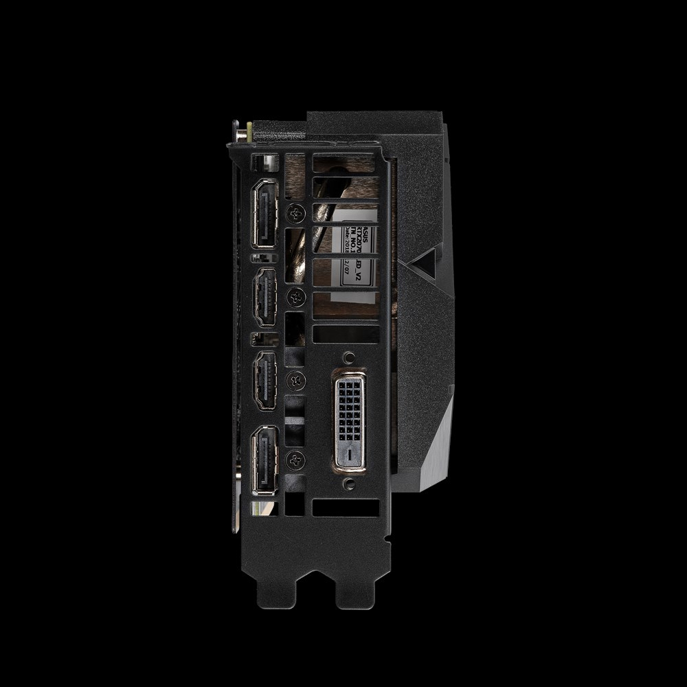 ASUS GeForce RTX™ 2070 Dual Evo OC 8GB (90YV0CN1-M0NA00) (NVIDIA, Grafikkarte)