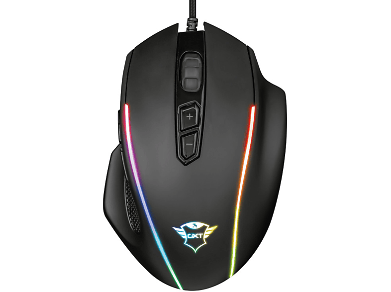 TRUST GXT165 Celox RGB Kablolu Gaming Mouse Siyah_0