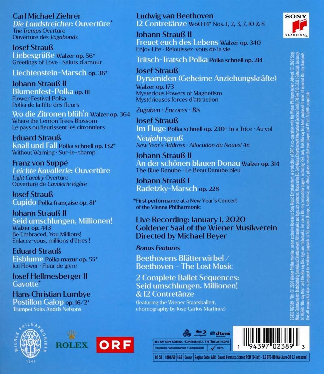 Wiener Philharmoniker - Neujahrskonzert 2020  - (Blu-ray)