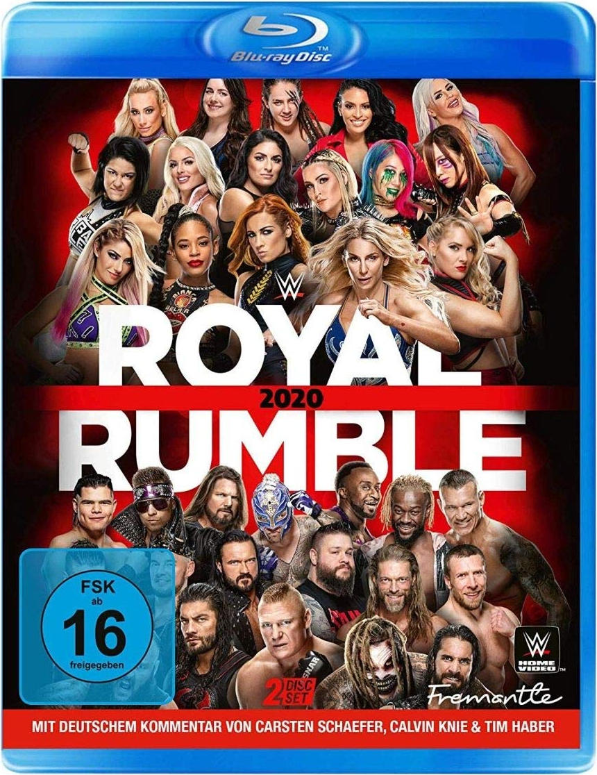 2020 Blu-ray Royal Rumble WWE -