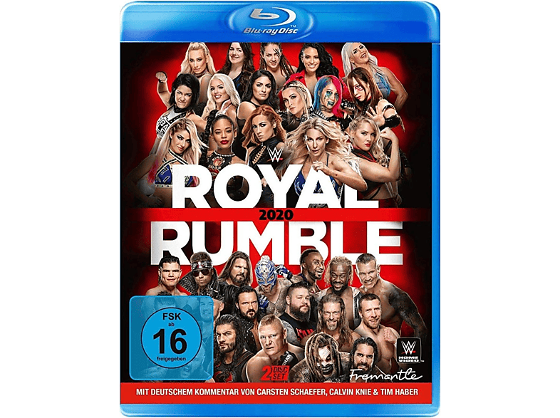 2020 Blu-ray Royal Rumble WWE -