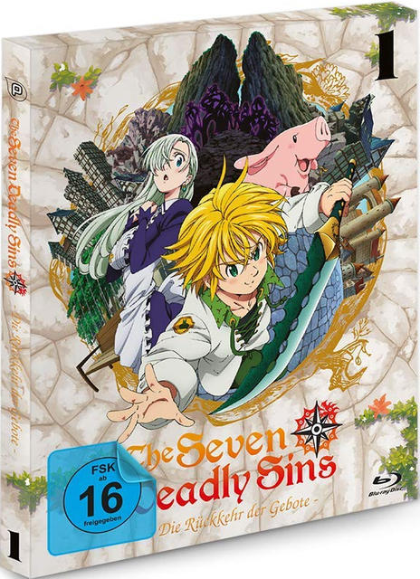 The Seven Deadly Sins – Die Rückkehr der Gebote - 2.Staffel Blu-ray
