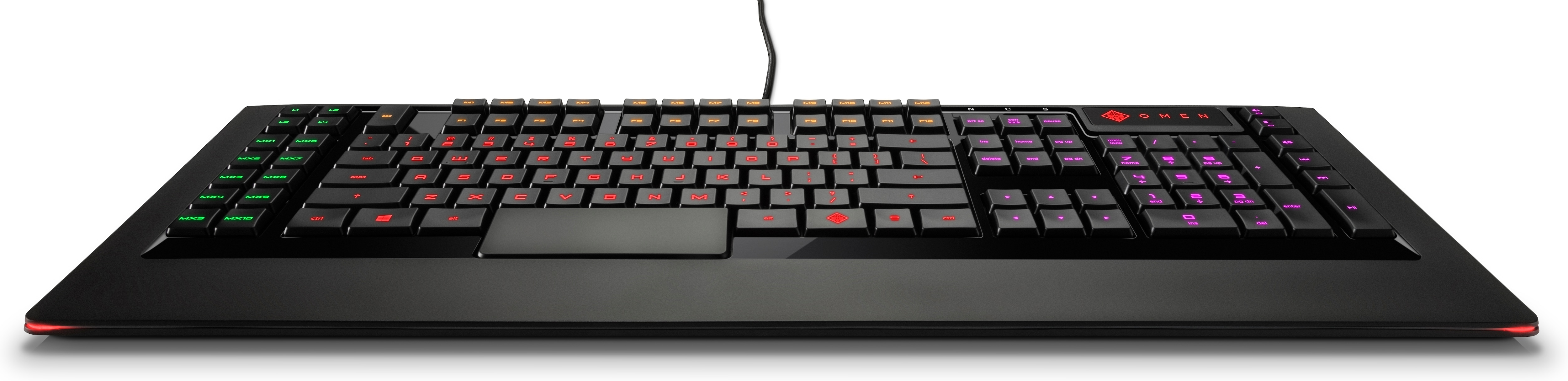 HP Gaming-Tastatur Omen with SteelSeries (X7Z97AA#ABD)