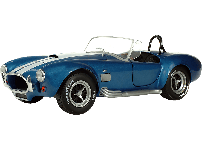 SOLIDO AC Cobra 427 MKII, Baujahr 1965,  Modellauto, Maßstab 1:18, blau metallic Spielzeugmodellauto Metallic/Blau | Modellautos