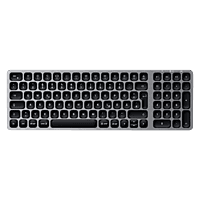 SATECHI Slim W3 Tastatur Deutsch – Kabelgebunden, Mit Ziffernblock & Beleuchtung, Für Mac & IOS (QWERTZ)