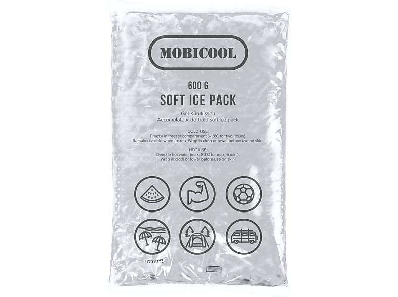 MOBICOOL SOFT ICE PACK 600 (Transparent) Kühlkissen