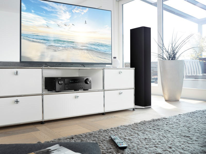 DENON AVR-X1600H AV-Receiver (7.2 Kanäle, Schwarz)