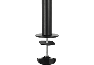 SPEEDLINK VESYON Dual Monitor Arm, Geeignet für Monitore mit 13 – 27“ (33 – 68.6cm) und einem Gewicht von jeweils bis zu 8kg, Schwarz