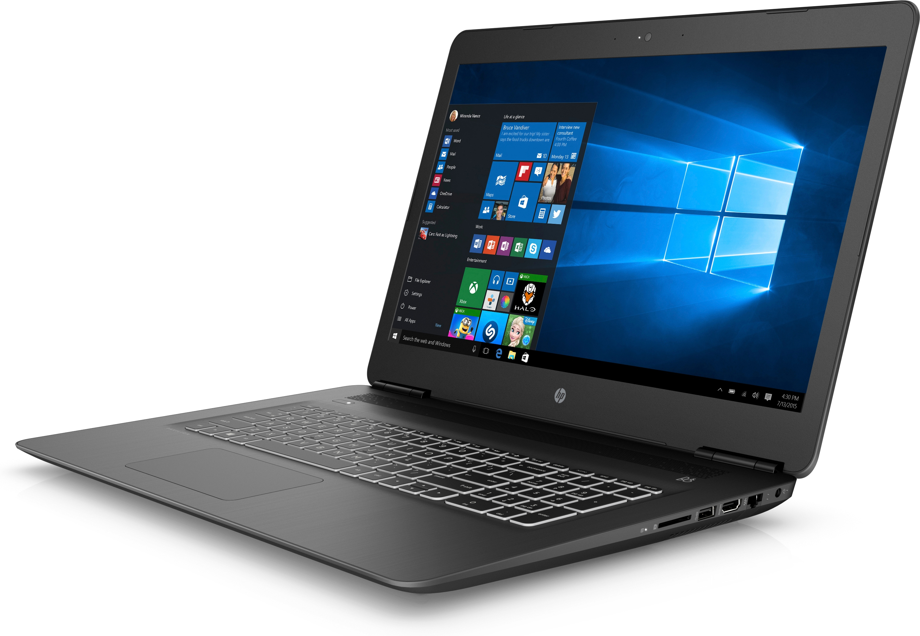 HP PAVILION 17-AB431NG - 17,3 Zoll - Intel® Core™ i5 i5-8300H - 8 GB - 1 TB - NVIDIA GeForce® GTX 1050 Ti - Windows 10 Home (32 bit)