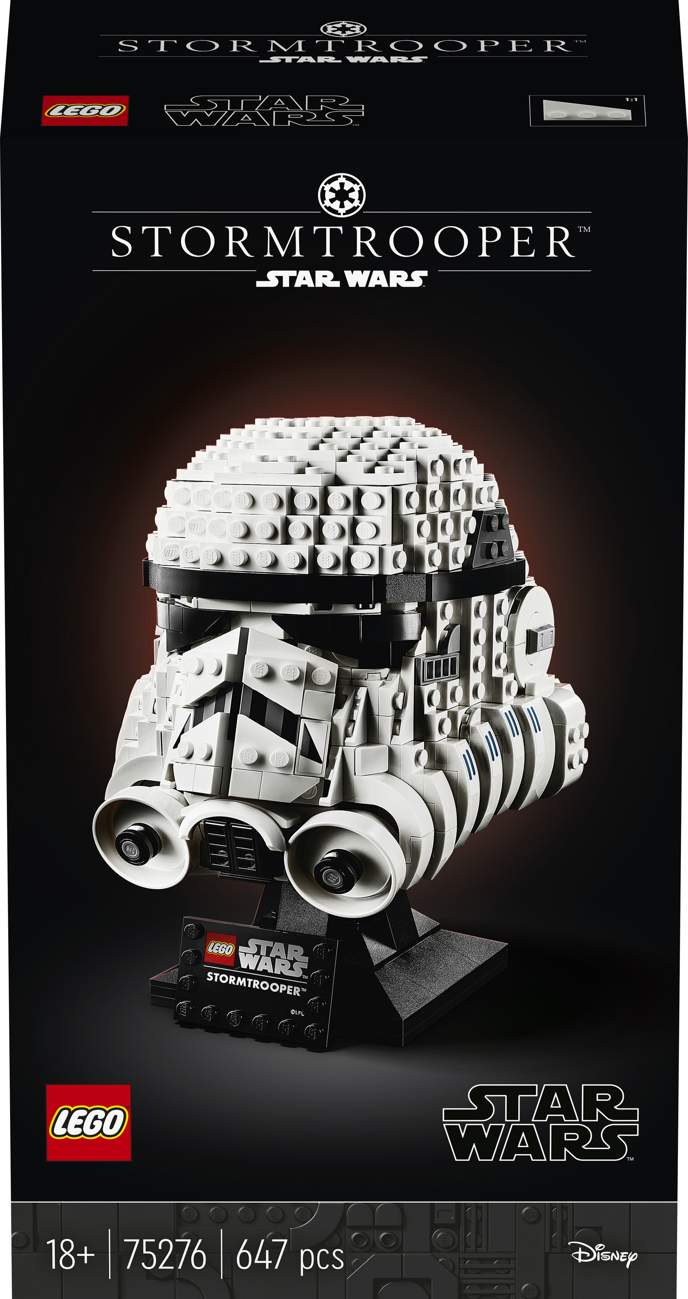 LEGO 75276 Stormtrooper™ Helm Bausatz, Mehrfarbig