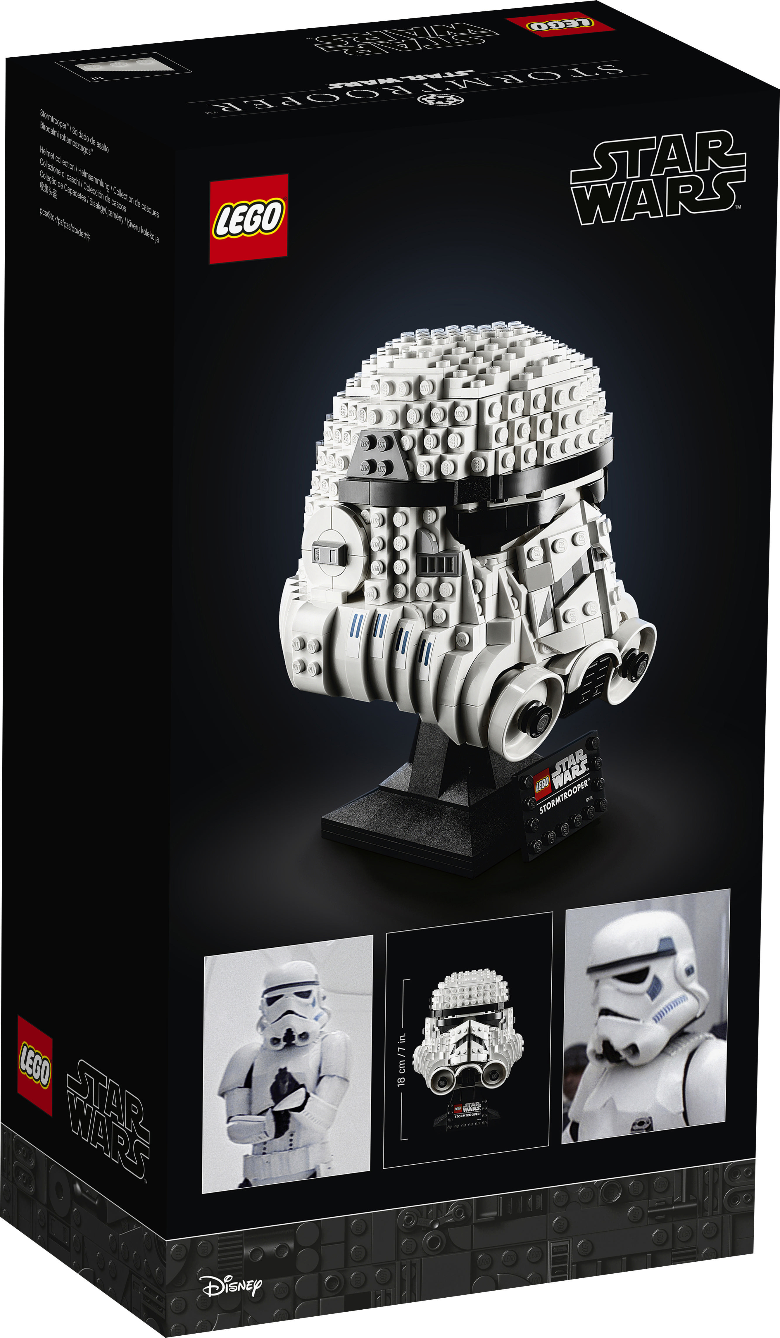 LEGO 75276 Stormtrooper™ Helm Bausatz, Mehrfarbig