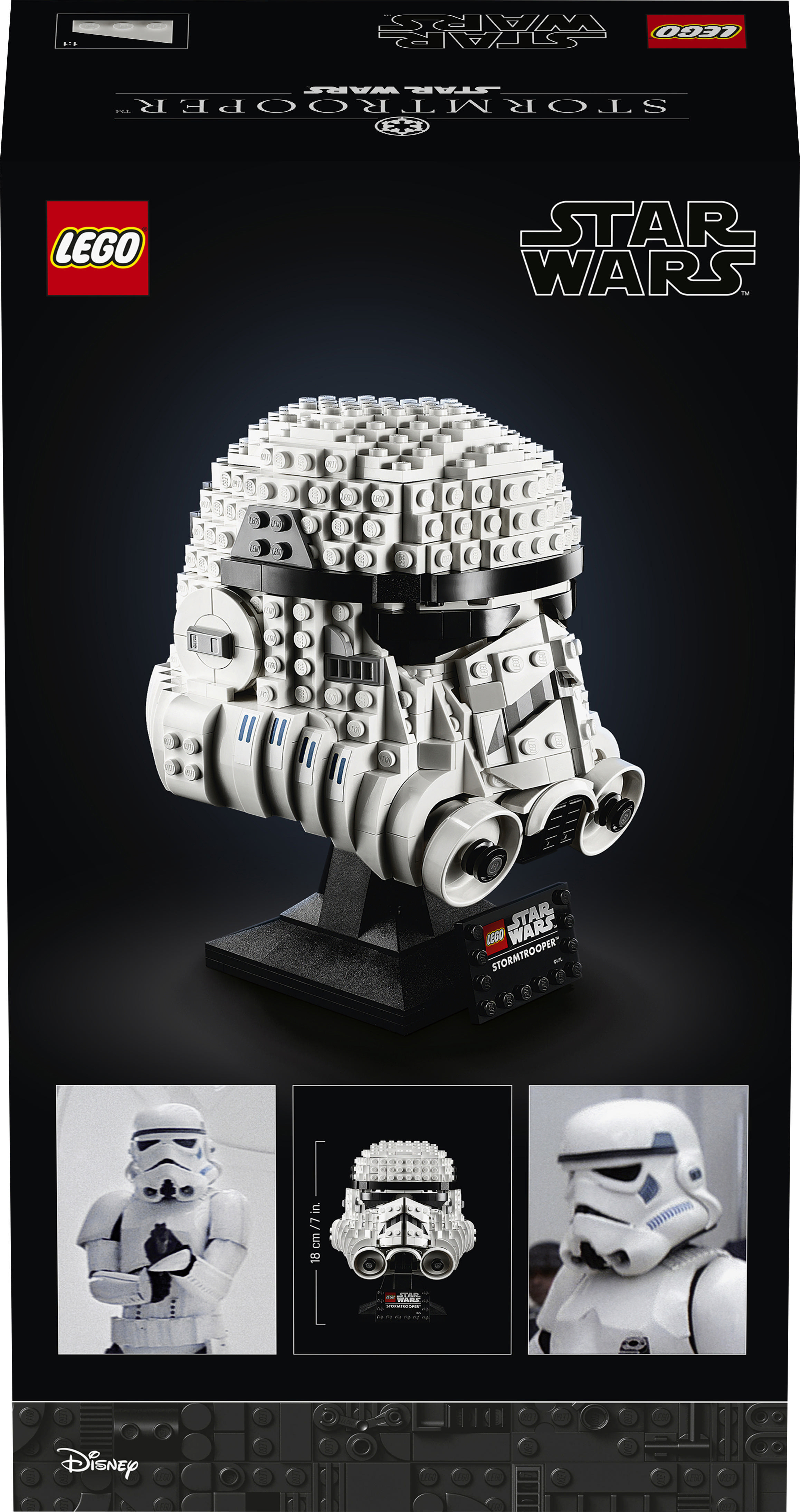 LEGO 75276 Stormtrooper™ Helm Bausatz, Mehrfarbig