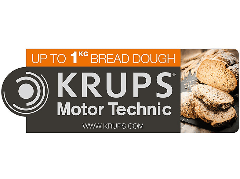 KRUPS F 60814 3 Mix 7000 Handmixer Weiß (500 Watt)