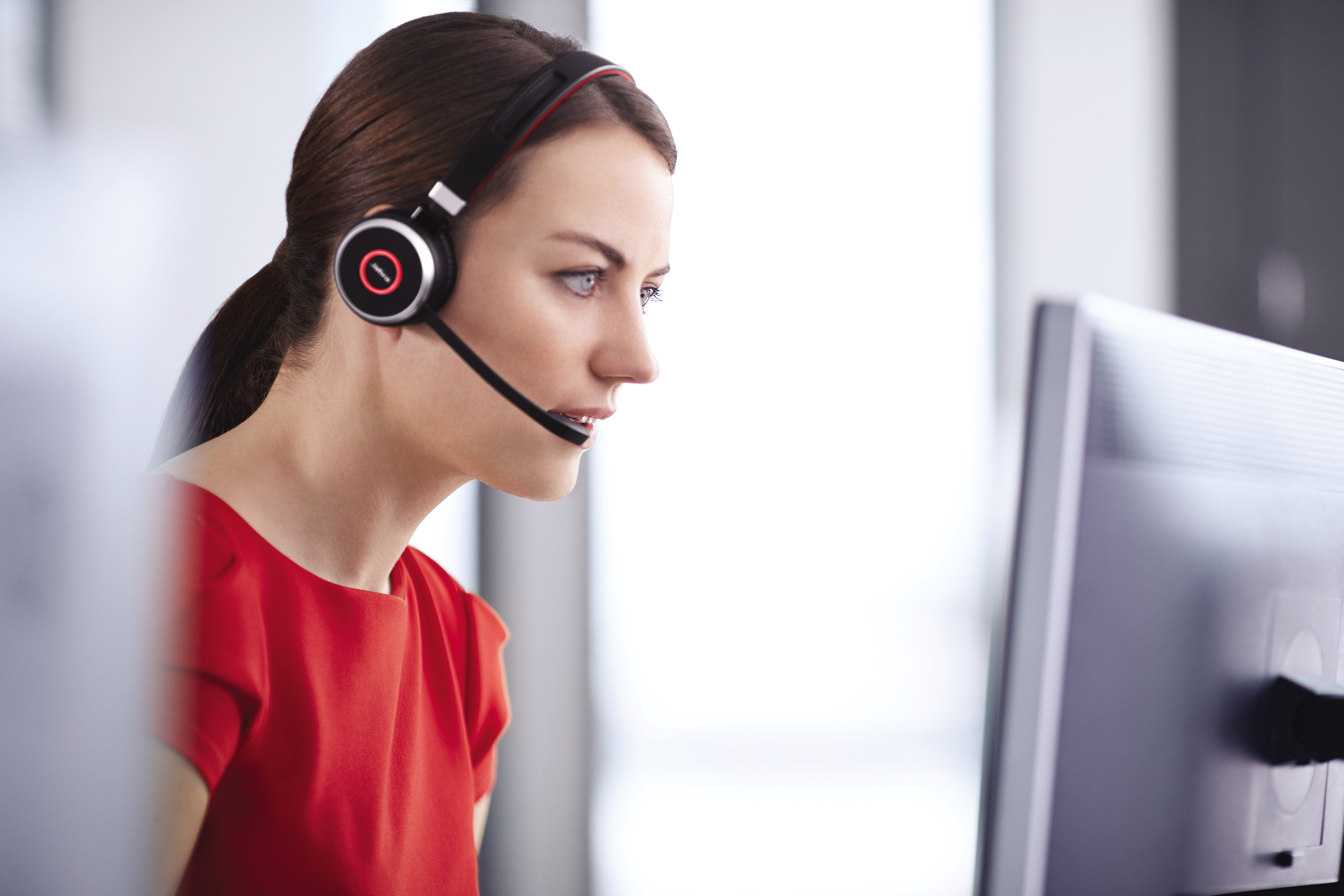 JABRA Evolve 65 UC binaural USB NC mit Ladestation Headset