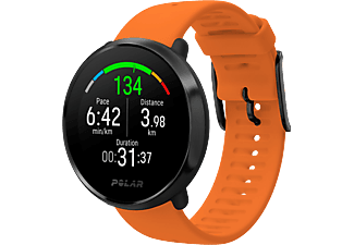 POLAR Ignite M/L - GPS-Fitnessuhr (Orange/Schwarz)