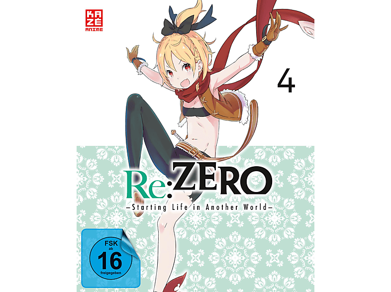 re:ZERO Vol. 4 Starting Ep. in Another Life World - 16-20 - DVD -