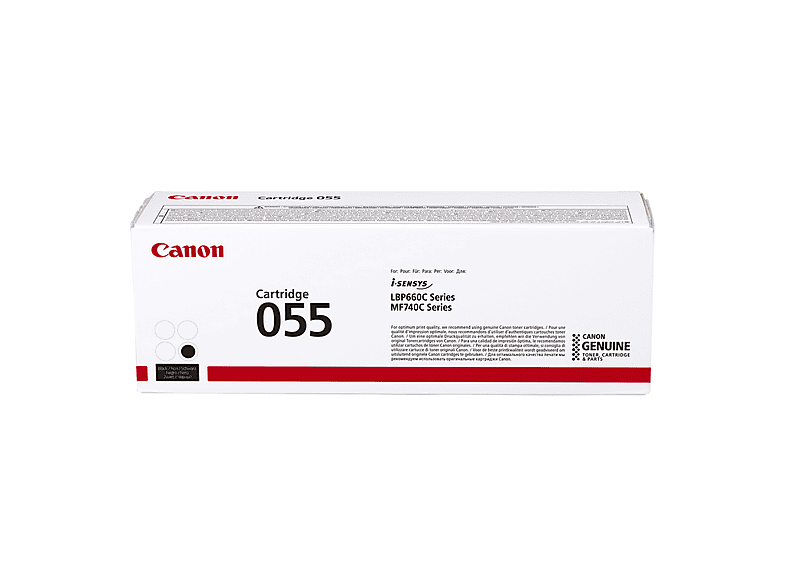 Canon 055 Toner Zwart