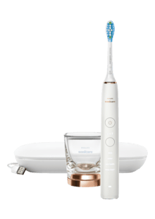 Oral-B Braun Pulsonic Slim Luxe 4500 - Spazzolino da denti elettrico,  argento