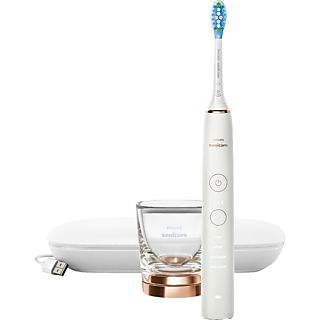 PHILIPS SONICARE DiamondClean 9000 HX9911/94 - Brosse à dents sonique électrique (Or rose)