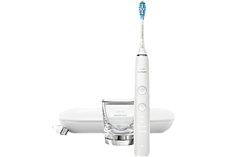 PHILIPS SONICARE DiamondClean 9000 HX9911/27 - Brosse à dents sonique électrique (Blanc)