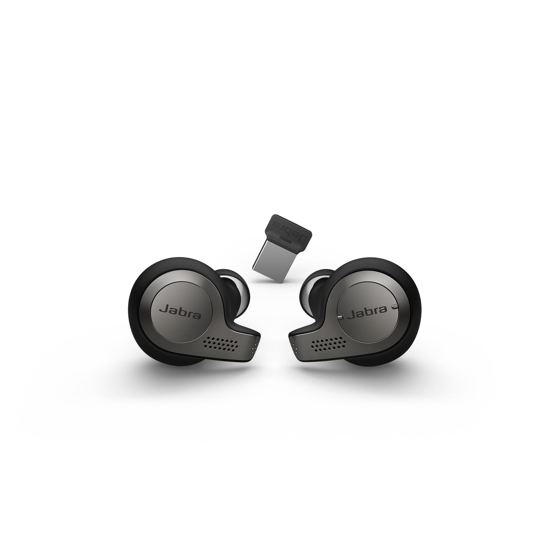 JABRA Evolve 65t UC titanium black + Link 370 True Wireless Kopfhörer
