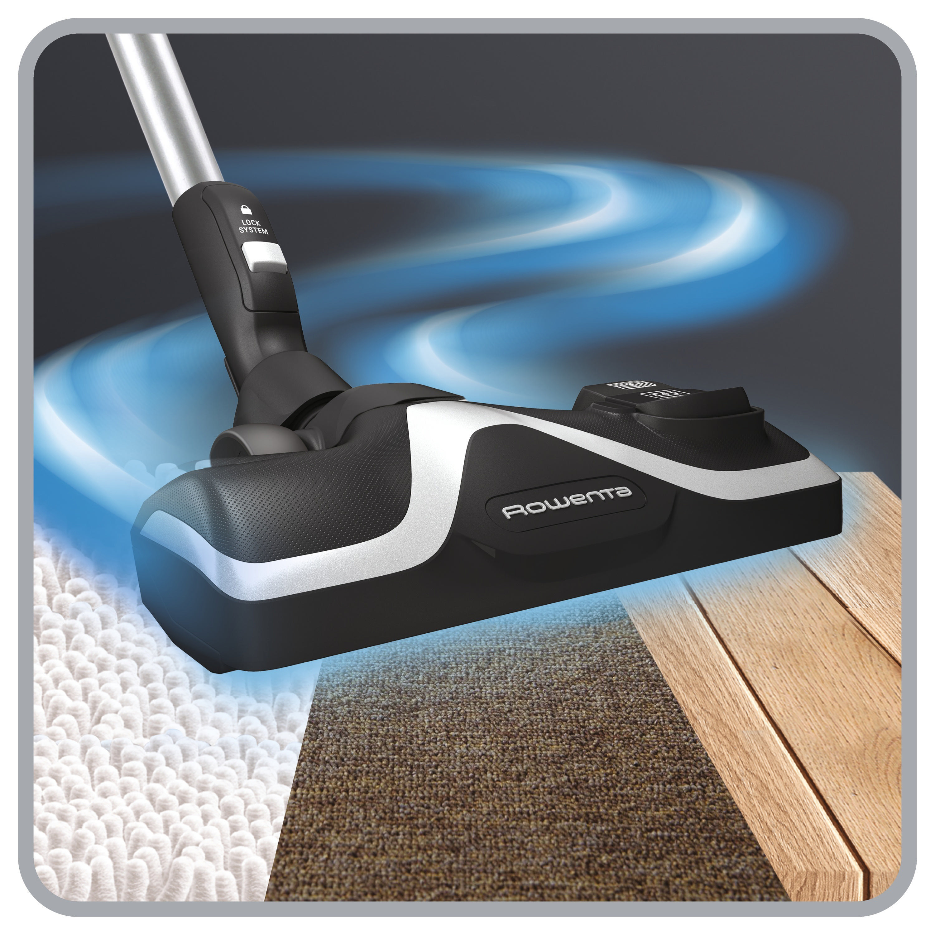 ROWENTA RO6361EA Silence Force Compact 4A+ Parkett Bodenstaubsauger Staubsauger, maximale Leistung: 550 Watt