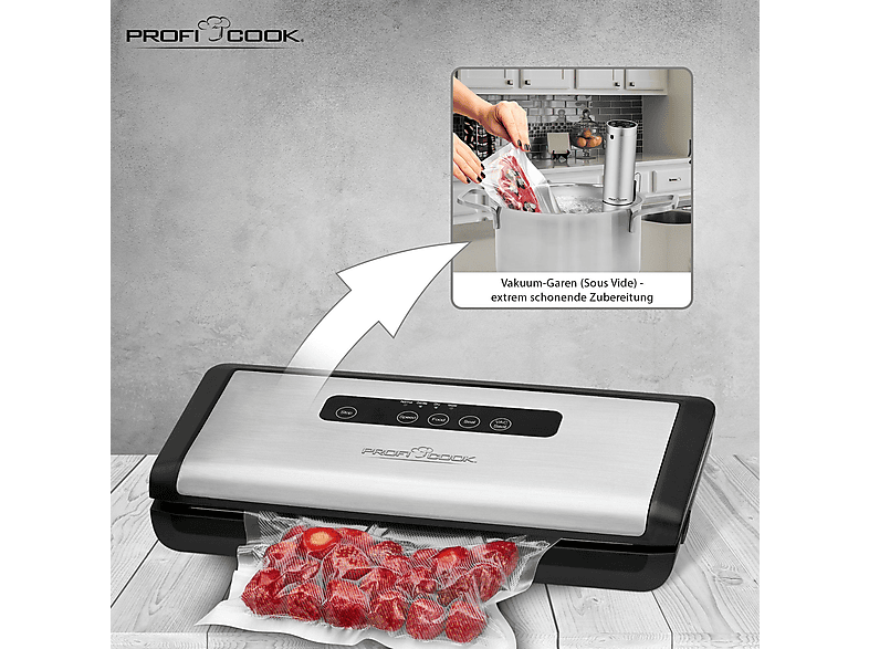 Profi Cook PC-VK 1146 Folienschweißgerät; Vakuumierer — Foto 3 von 5