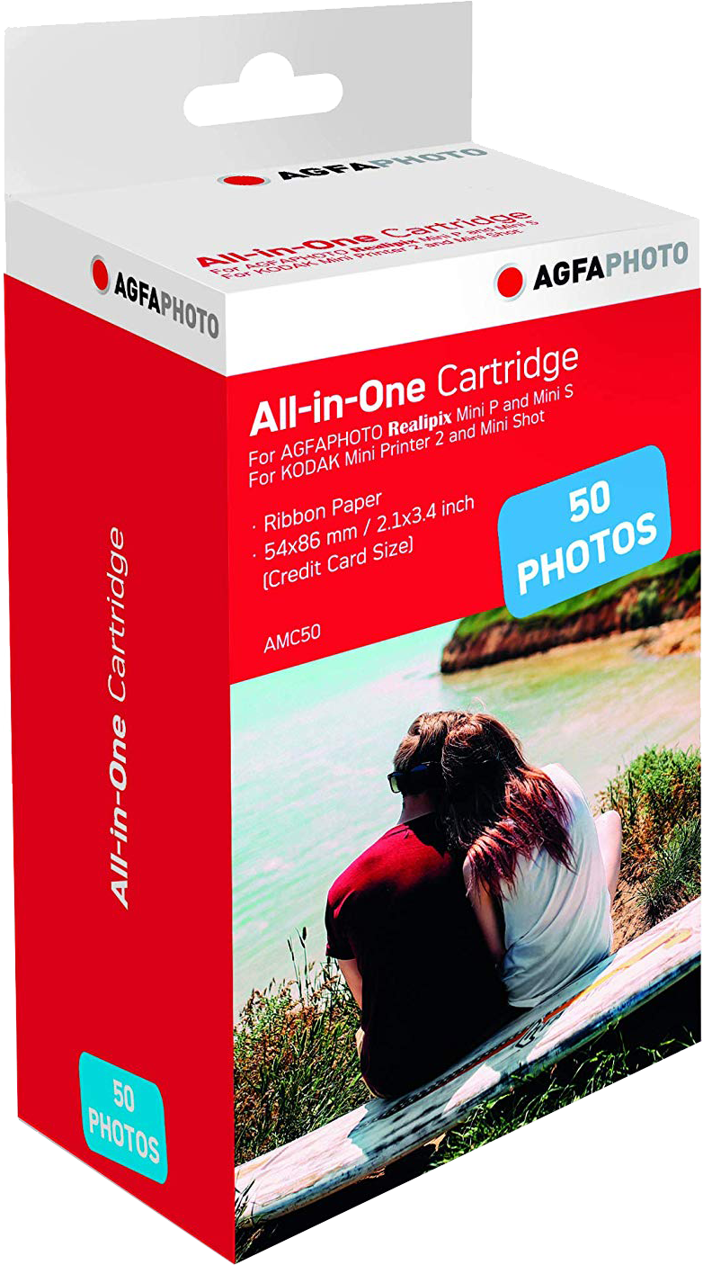 AGFA Realipix 4Pass papír, Mini P és S készülékhez, 50db