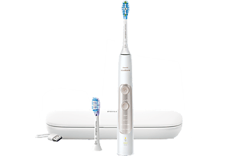 PHILIPS SONICARE ExpertClean 7500 HX9691/02 - Spazzolino elettrico (Oro/Bianco)