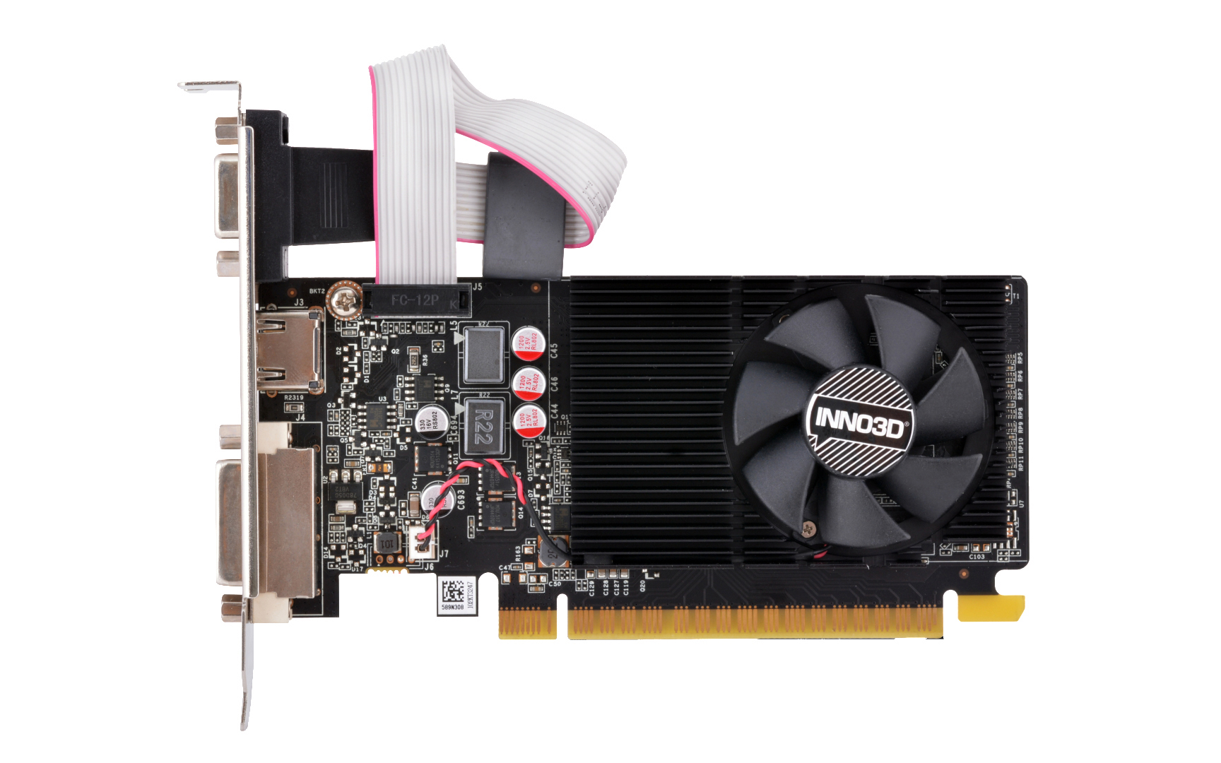 INNO3D GeForce GT 730 4GB (N73P-BSDV-M3BX) (NVIDIA, Grafikkarte)