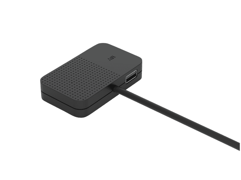 Hub USB/Concentrador- ISY IHU-1001, USB HUB, 4 Puertos, PortHub 2.0 Pass, 480 mb/s, Negro