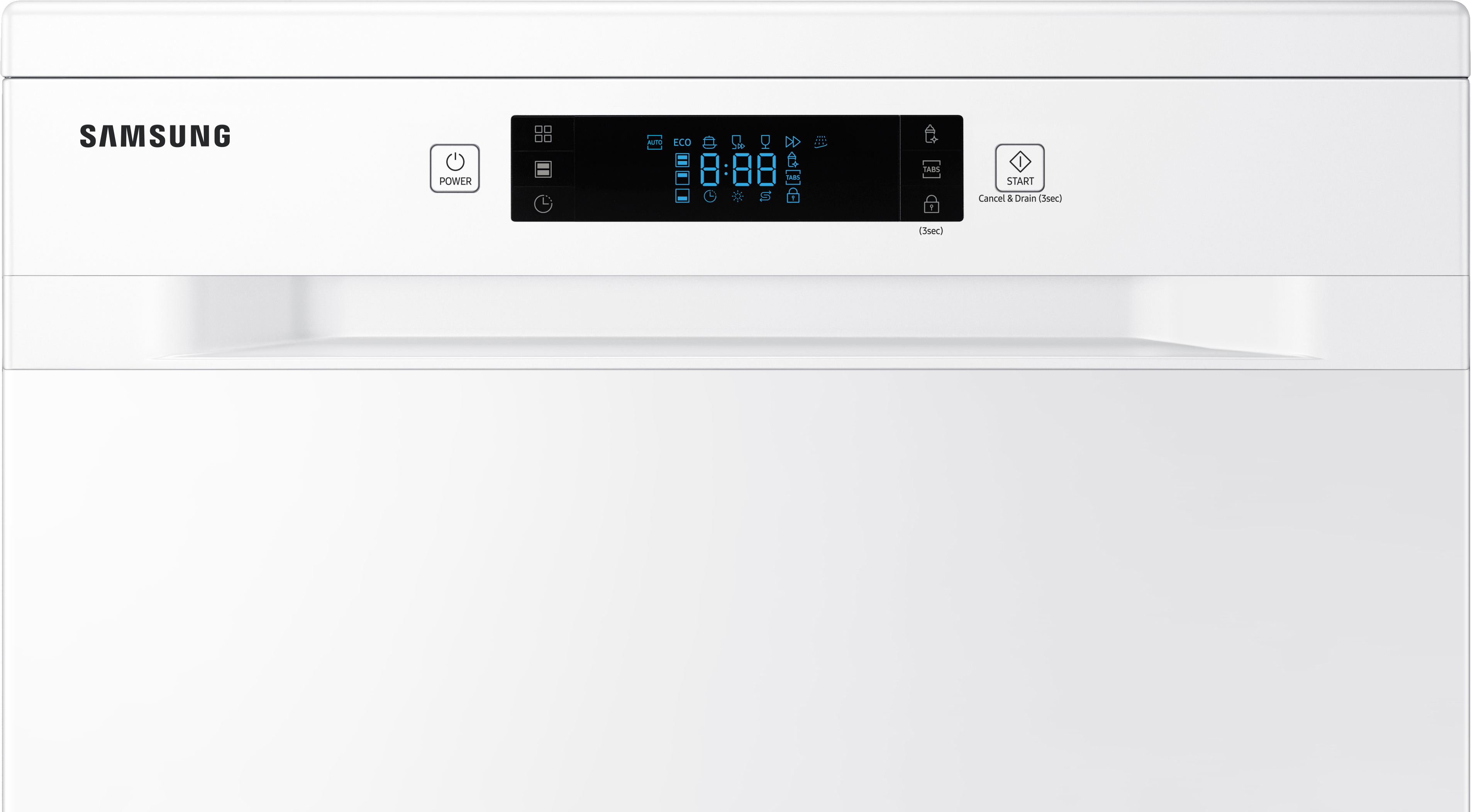 SAMSUNG DW60M6050FW Geschirrspüler (Standgerät, 598 mm breit, 44 dB (A), E)
