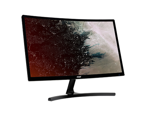 Monitor gaming - Acer ED242QR, 23.6", LED VA, Full-HD, 4 ms, 144 Hz, Freesync, HDMI, Negro