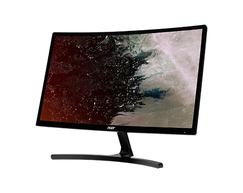Monitor gaming - Acer ED242QR, 23.6", LED VA, Full-HD, 4 ms, 144 Hz, Freesync, HDMI, Negro