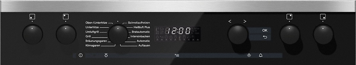MIELE H 6167 E, Backofen (Einbaugerät, 76 l, 554 mm breit)