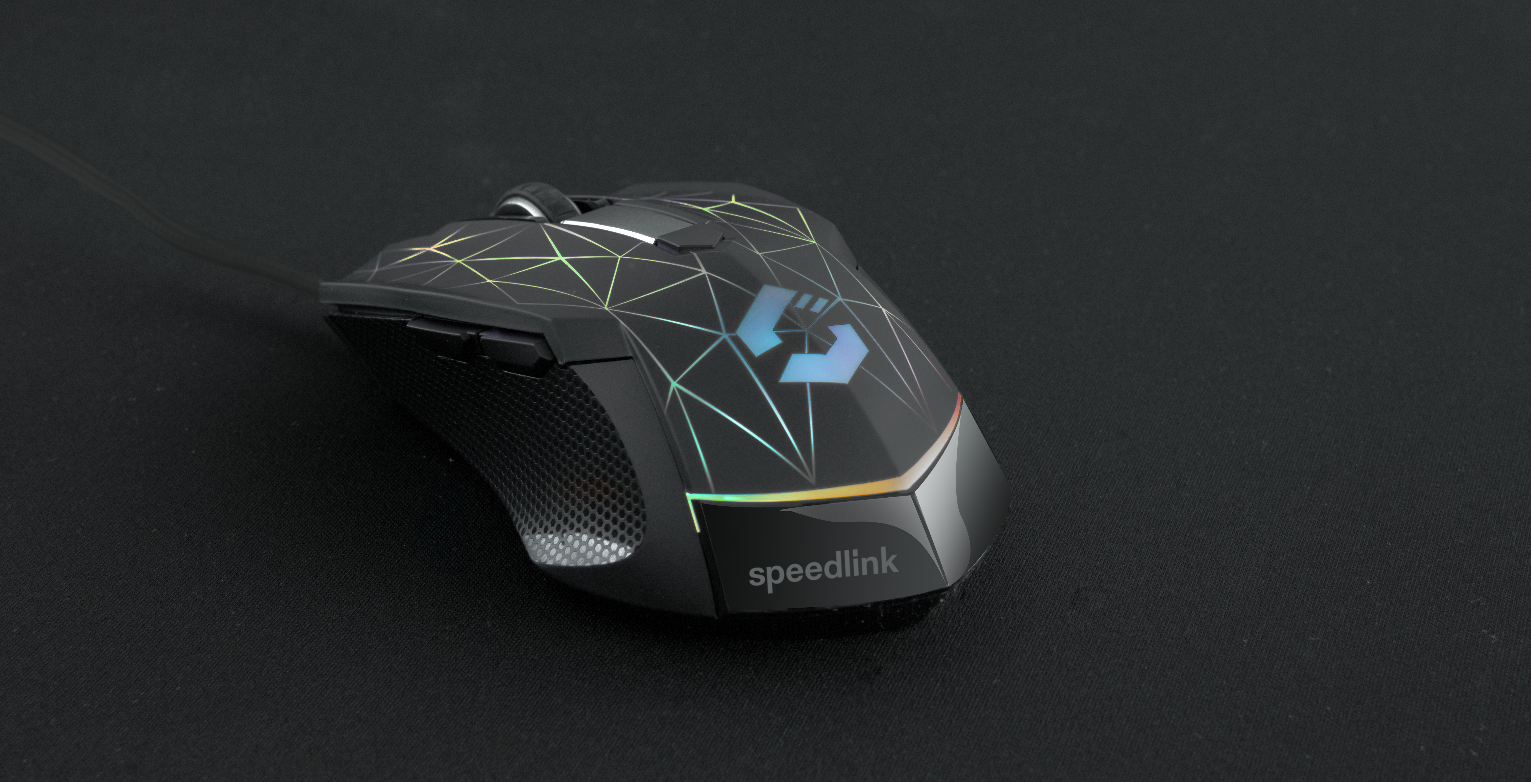 SPEEDLINK Reticos RGB Gaming Maus, Schwarz