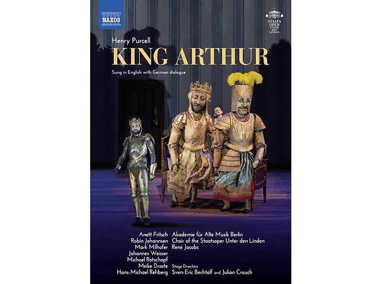 Akademie Für Alte Musik Berlin, Rene Jacobs - KING ARTHUR  - (DVD)