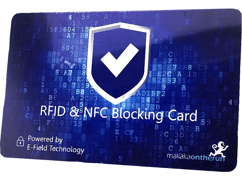 RFID Blocker Karte Metallic (2 für 1), 2 für 1 Aktion