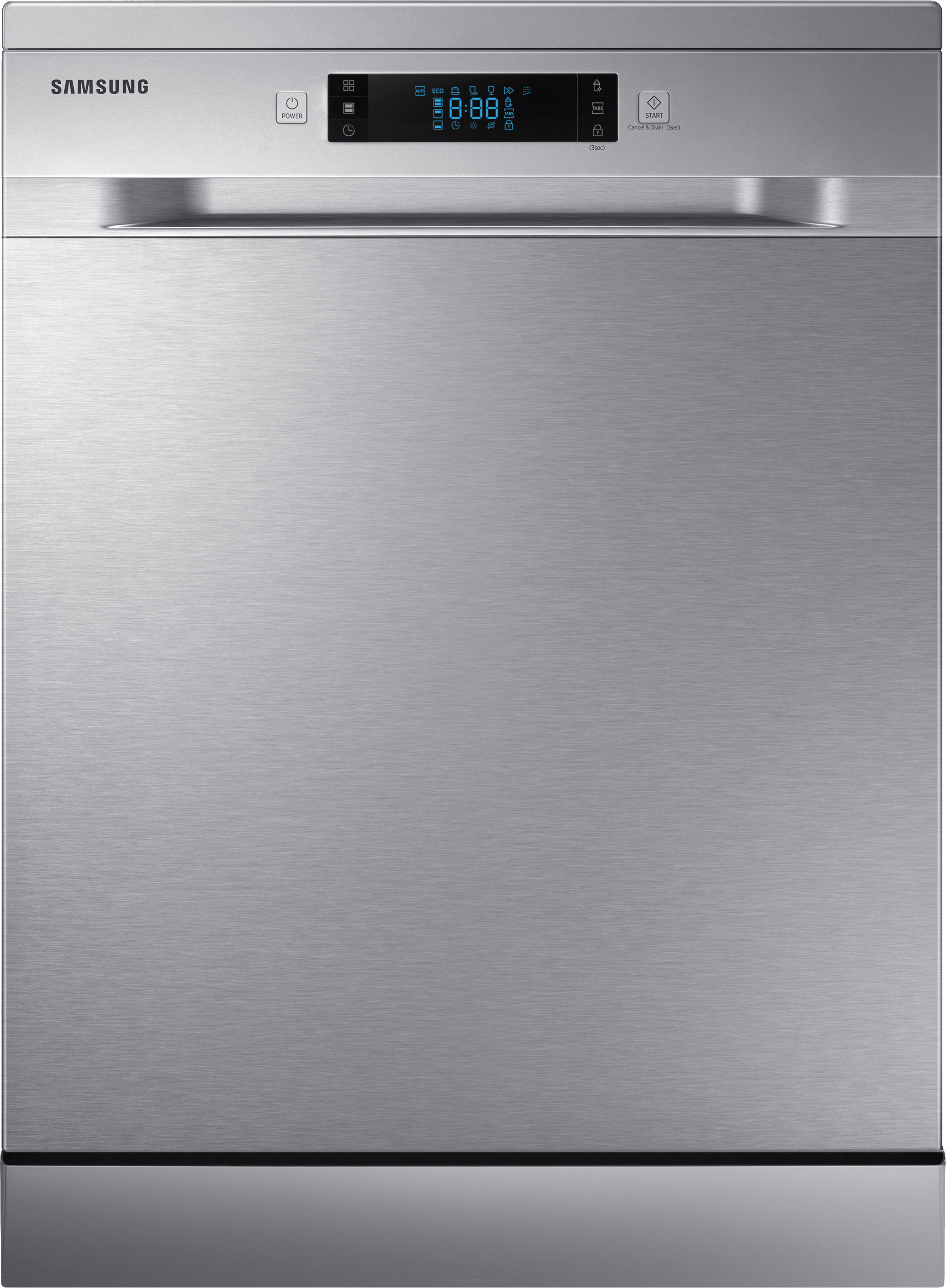 SAMSUNG DW60M6050FS/EC Geschirrspüler (Standgerät, 598 mm breit, 44 dB (A), E)