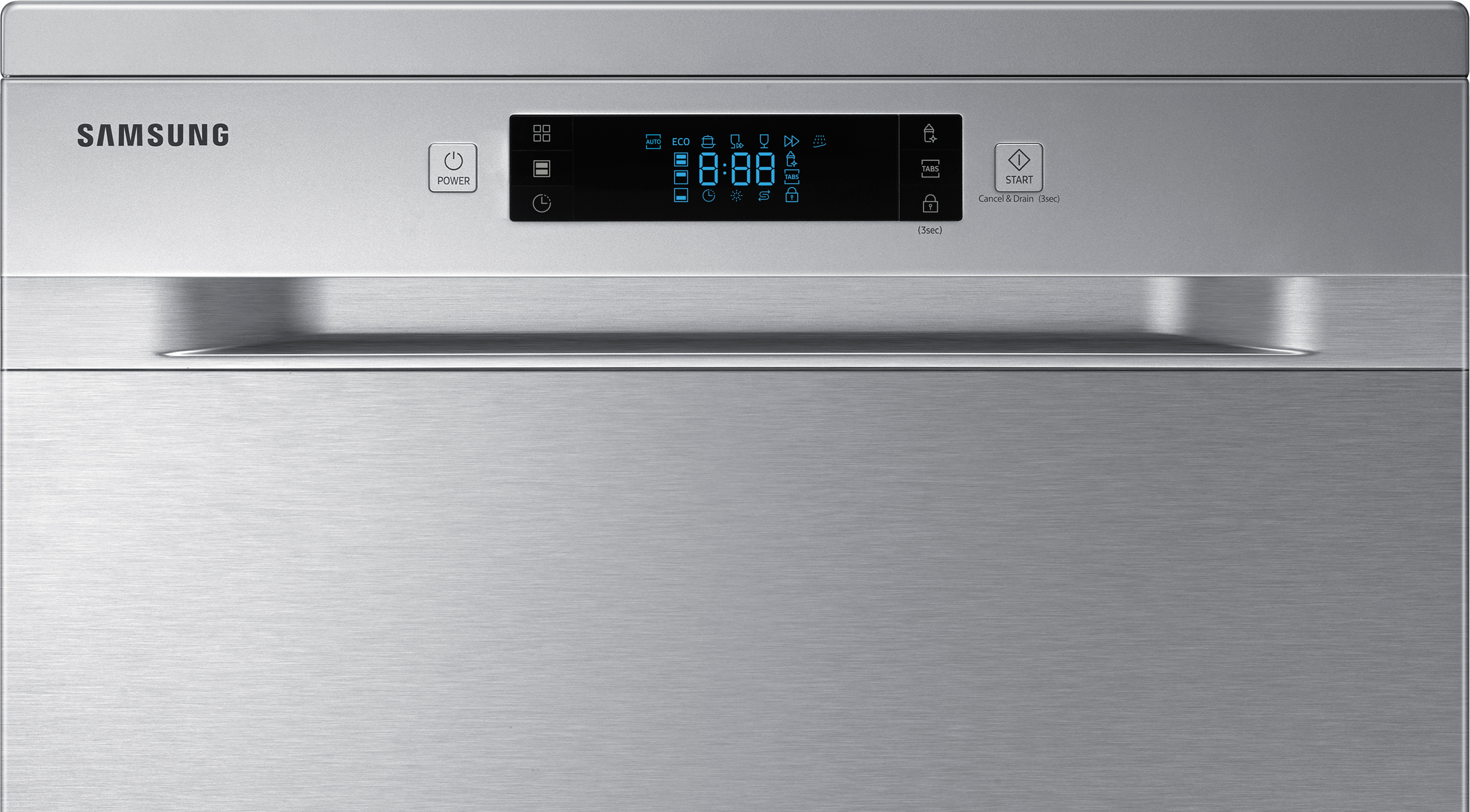 SAMSUNG DW60M6050FS/EC Geschirrspüler (Standgerät, 598 mm breit, 44 dB (A), E)