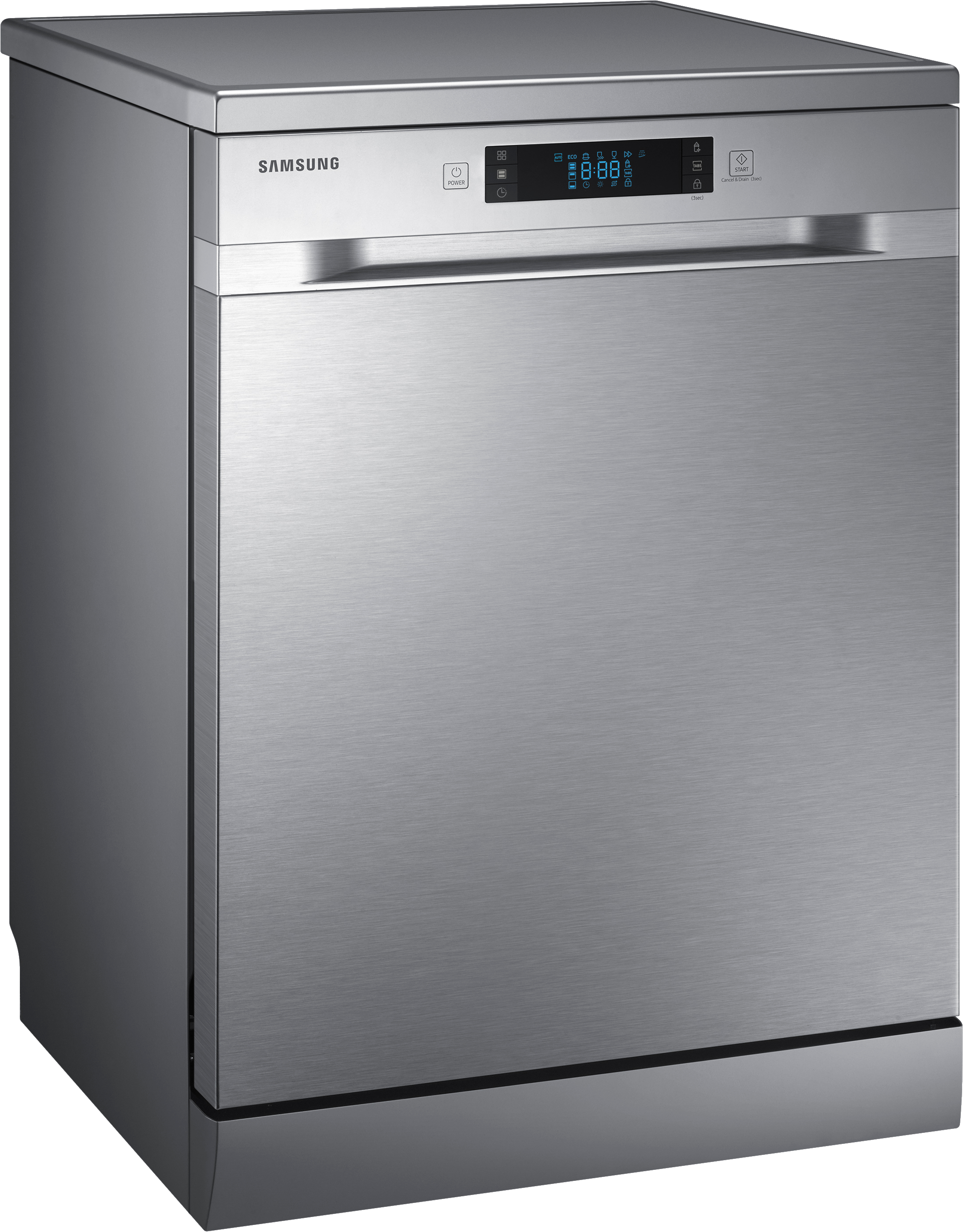 SAMSUNG DW60M6050FS/EC Geschirrspüler (Standgerät, 598 mm breit, 44 dB (A), E)