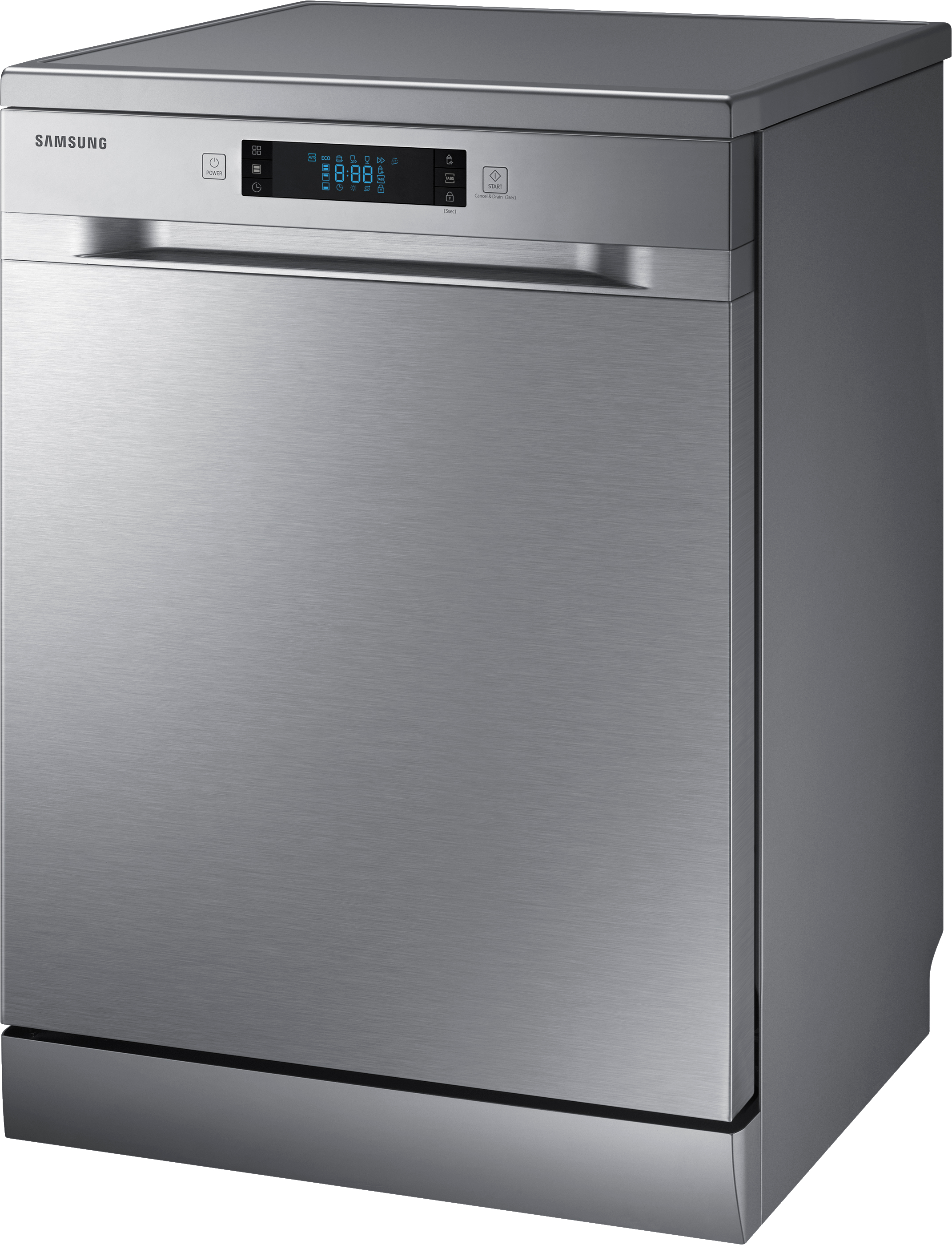 SAMSUNG DW60M6050FS/EC Geschirrspüler (Standgerät, 598 mm breit, 44 dB (A), E)