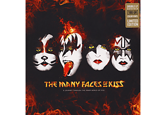 Különböző előadók - The Many Faces Of Kiss (Limited Yellow Splatter Vinyl) (Vinyl LP (nagylemez))
