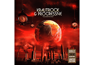 Különböző előadók - Krautrock And Progressive - The Definitive Era (Red Marble Vinyl) (Gatefold) (Vinyl LP (nagylemez))