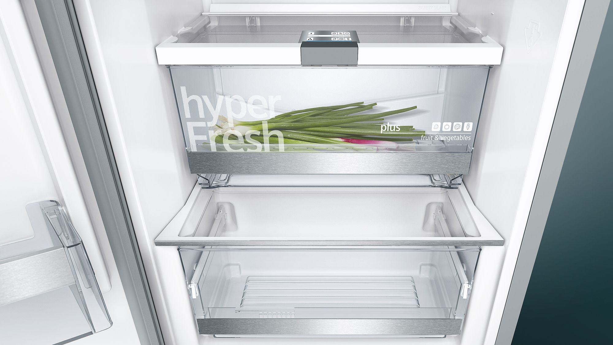 SIEMENS KS36VAI4P IQ500 Kühlschrank (348 l, D, 1860 mm hoch, Edelstahl)
